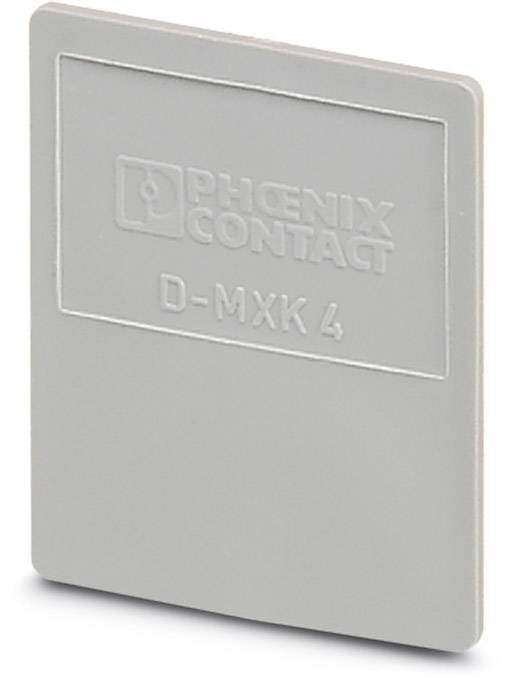 D-MXK 4 - Piastra terminale D-MXK 4 Phoenix Contact : 50Pz.