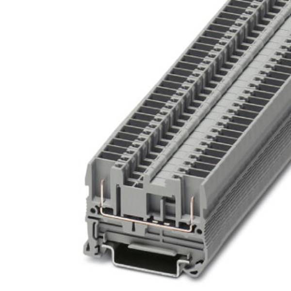 Phoenix Contact 3042133 Morsetto passante 5.2 mm A molla   Grigio 50 pz.