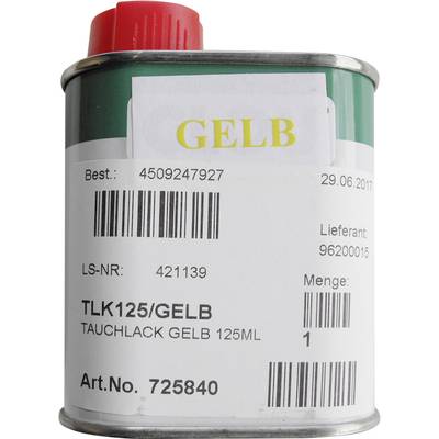CLOU TLK250/GELB Vernice per lampadine ad incandescenza 250 ml Giallo 