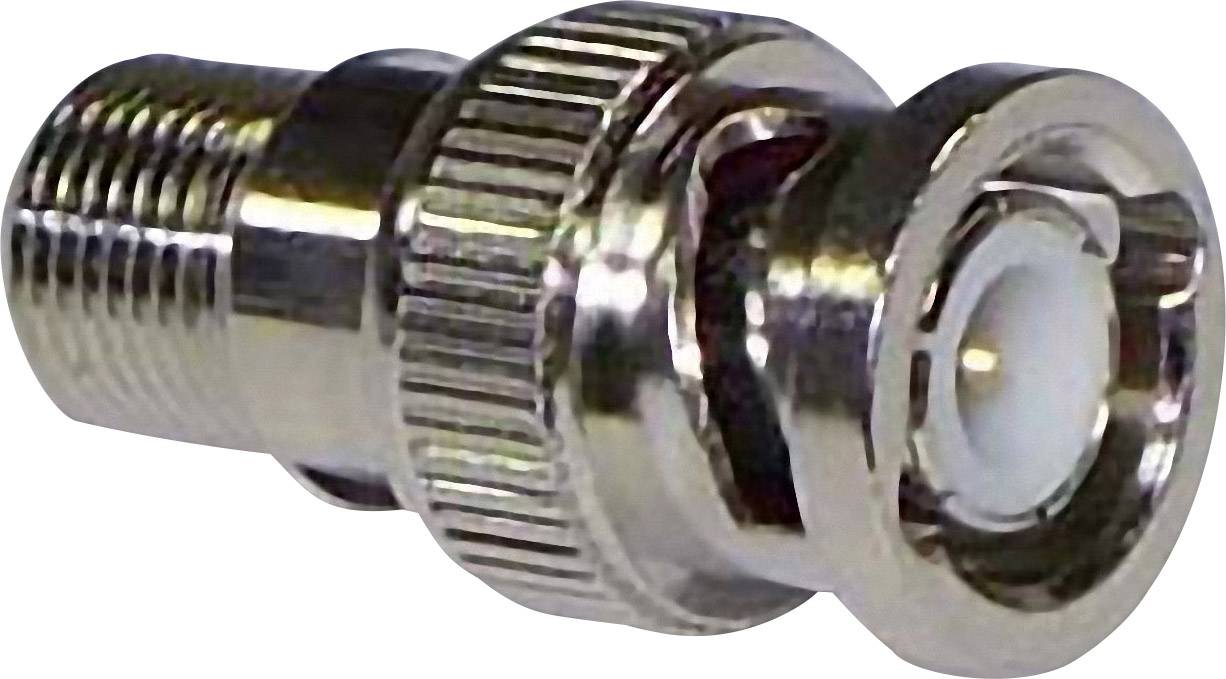 Adattatore BNC, spina BNC - presa F Conrad Components, 1 pz.