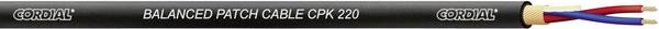 Cavo per microfono UNITRONIC® MICROPHONE 2 x 0.2 mm² + 2 x 0.2 mm² Nero Cordial CPK 220 Merce a metro