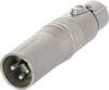 Neutrik NA3M5F Adattatore XLR Spina XLR - Presa XLR 1 pz.