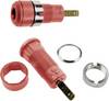 Stäubli SLB2-F2,8 Presa da laboratorio Presa verticale Ø perno: 2 mm Rosso 1 pz. Pezzo