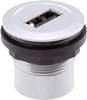 Presa USB 2.0 Presa RRJ_USB_AA davanti presa USB tipo A · dietro presa USB tipo A RRJ_USB_AA Schlegel Contenuto: 1 pz.