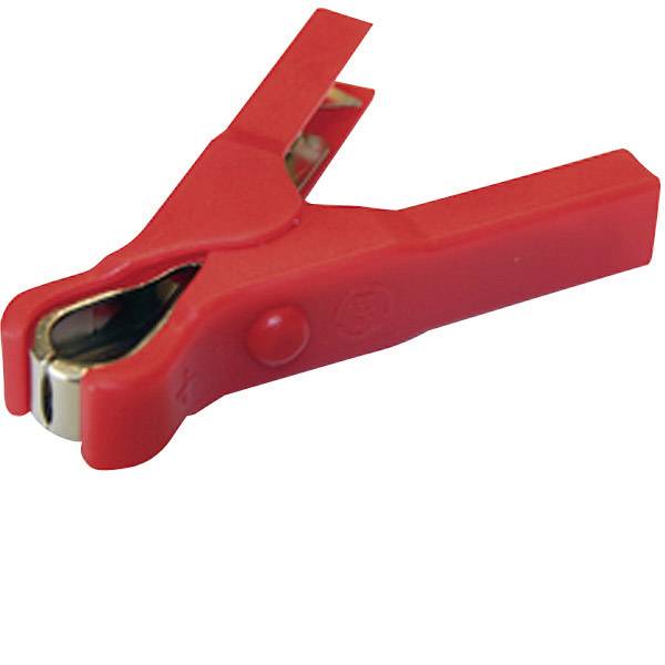 Pinze per cavi batteria - Pinza per caricabatterie 40 A Collegamento saldato o con spina piatta 6,3 mm Rosso SET® LZ40 Contenuto: 1 pz. - Pinze per cavi batteria - Pinza per caricabatterie 40 A Collegamento saldato o con spina piatta 6,3 mm Rosso SET® LZ40 Contenuto: 1 pz. -