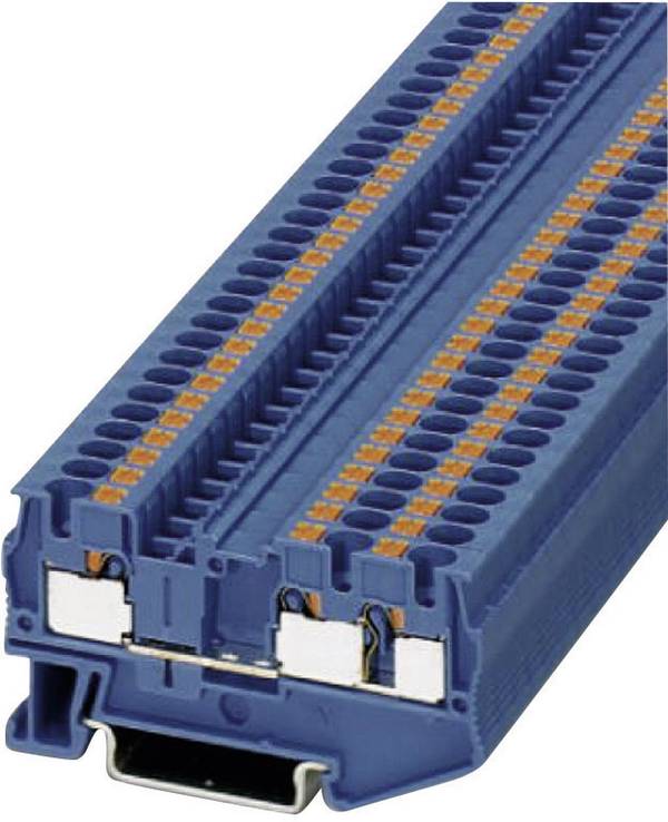 Phoenix Contact 3211775 Morsetto passante 6.2 mm Rapido  Blu 1 pz.