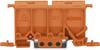 WAGO 222-500 222-500 Adattatore di fissaggio Arancione 1 pz.