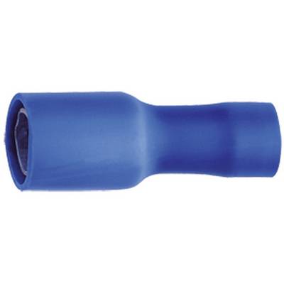 Connettore isolato blu per applicazioni elettriche.