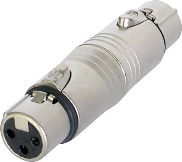Neutrik NA3FF Adattatore XLR Presa XLR - Presa XLR 1 pz.
