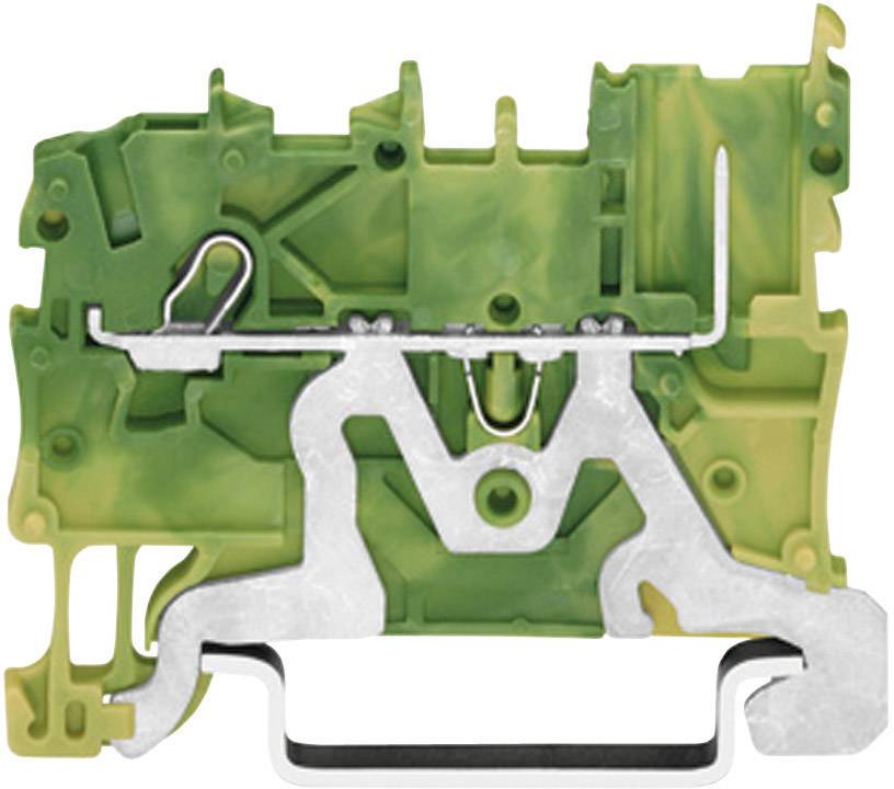 WAGO 2020-1207 Morsetto base 3.50 mm A molla Attribuzione: Terre Verde, Giallo 1 pz.