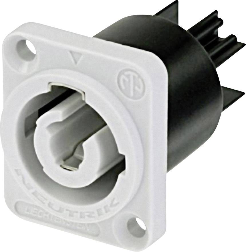 Neutrik NAC3MPB Connettore di alimentazione powerCON Spina verticale Tot poli: 2 + PE 20 A Grigio 1 pz.
