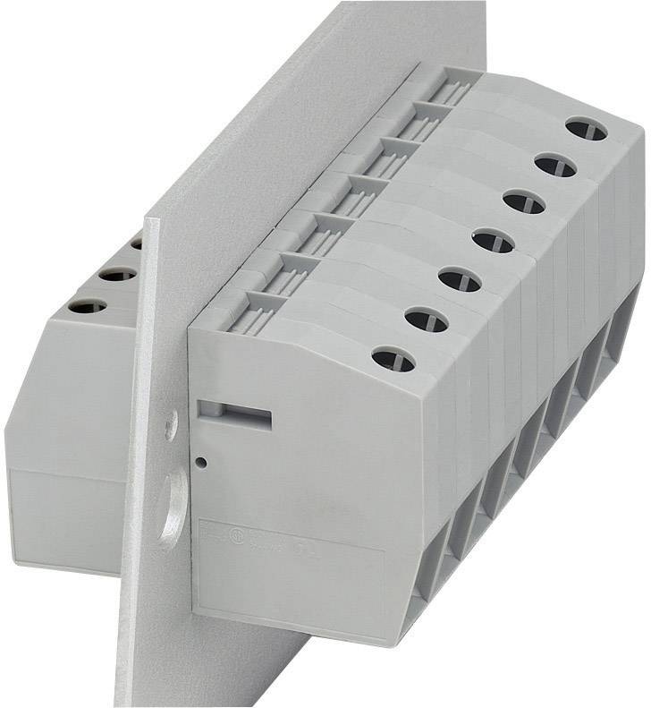 Phoenix Contact 707743 Morsetto passaparete 15.1 mm A vite Grigio 1 pz.