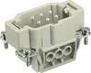 HARTING 09330062601 Inserto maschio Han® E 6 + PE A vite 1 pz.