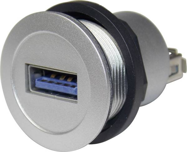 Presa da pannello USB 3.0 Presa RRJ_USB3_AA RRJ_USB3_AA Schlegel Contenuto: 1 pz.