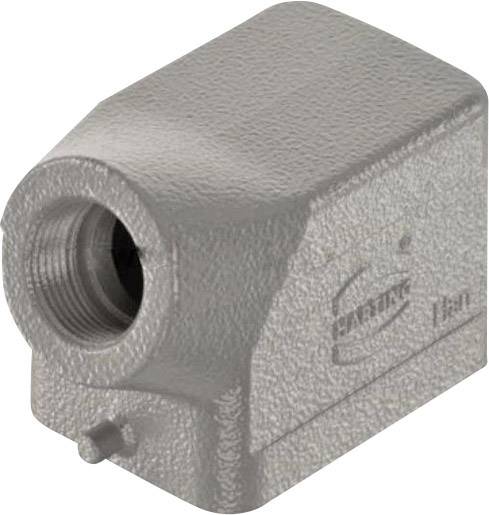 Involucri per connettori industriali in metallo con filettatura di ingresso. Adatti per connessioni elettriche sicure in ambienti difficili.