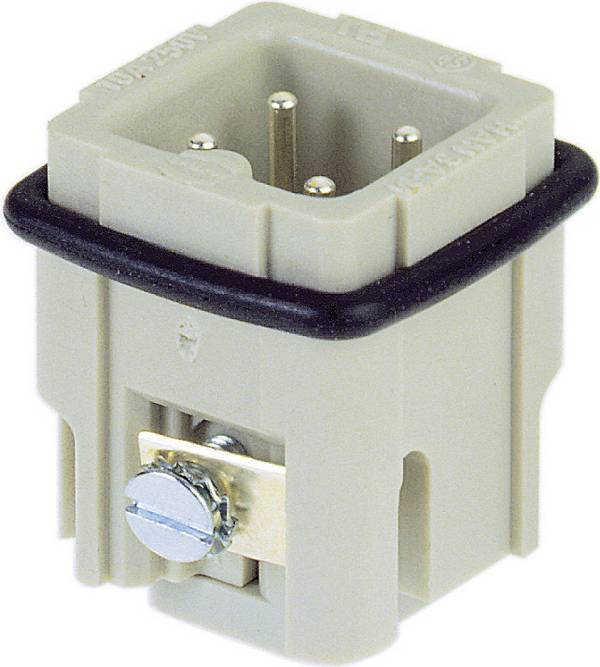 HARTING 09200032611 Inserto maschio Han® A 3 + PE A vite 1 pz.