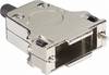 HARTING 09 67 009 0344 09670090344 Alloggiamento D SUB Numero Poli (num): 9 Metallo 180 ° Argento 1 pz.