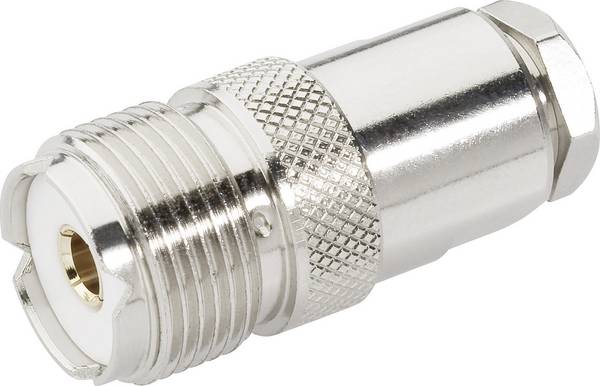 BKL Electronic 0406082 0406082 Connettore UHF Presa dritta 50 Ω 1 pz.