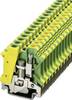 Phoenix Contact 0442079 Morsetto triplo di protezione 8.2 mm A vite Verde, Giallo 1 pz.