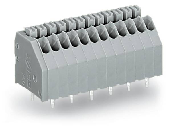 WAGO 250-402/000-006 Morsetto a molla 0.50 mm² Numero Poli (num) 2 Blu 720 pz.