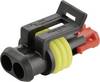 Morsettiera per cavo TE Connectivity AMP-Superseal 1.5mm Series Totale poli 2 Passo: 6 mm 0-282080-1 1 pz.