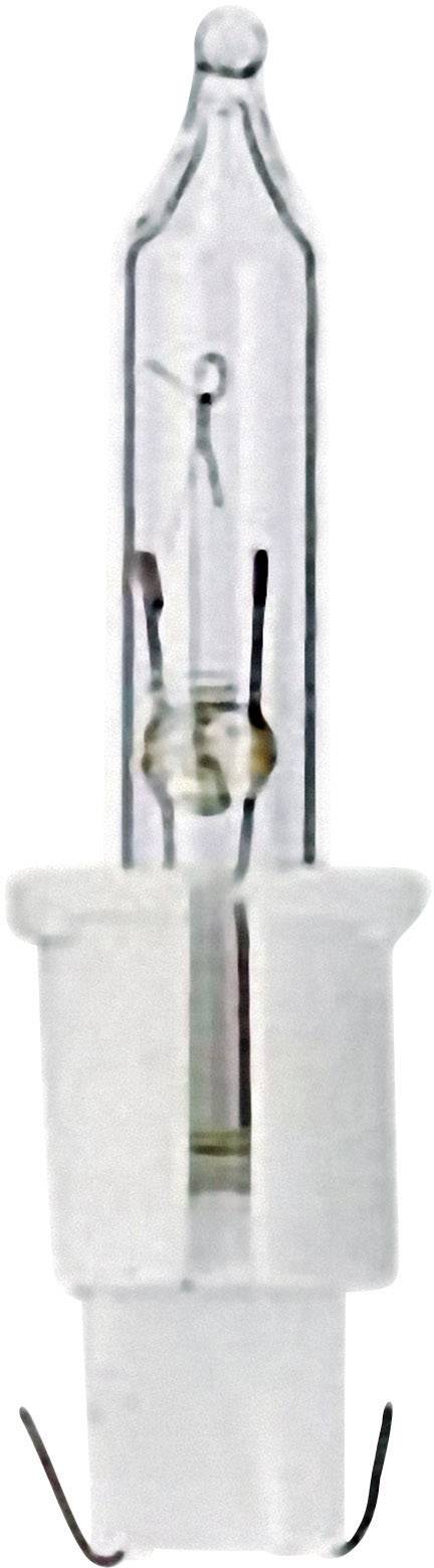 Konstsmide 2006-052SB Lampadina di ricambio per catena luminosa 5 pz. Zoccolo bianco 2,5 V Trasparente