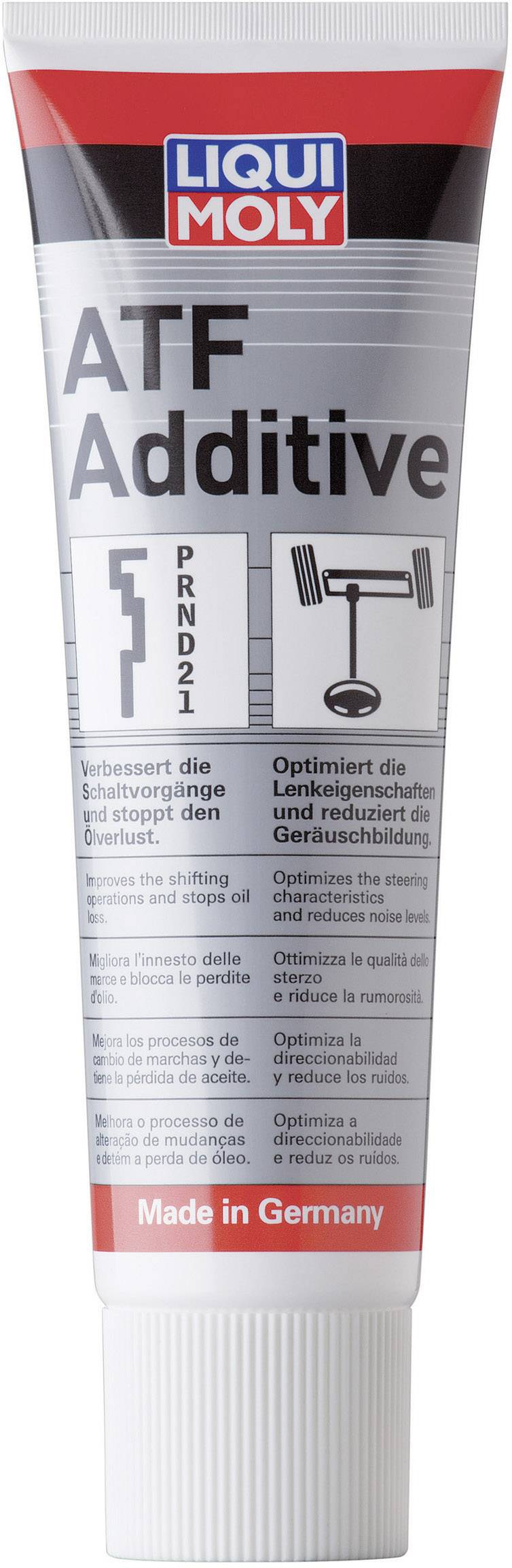 'LIQUI MOLY ATF Additive' Tubo, migliora le caratteristiche di cambio e riduce i rumori del servosterzo, 'Made in Germany'.