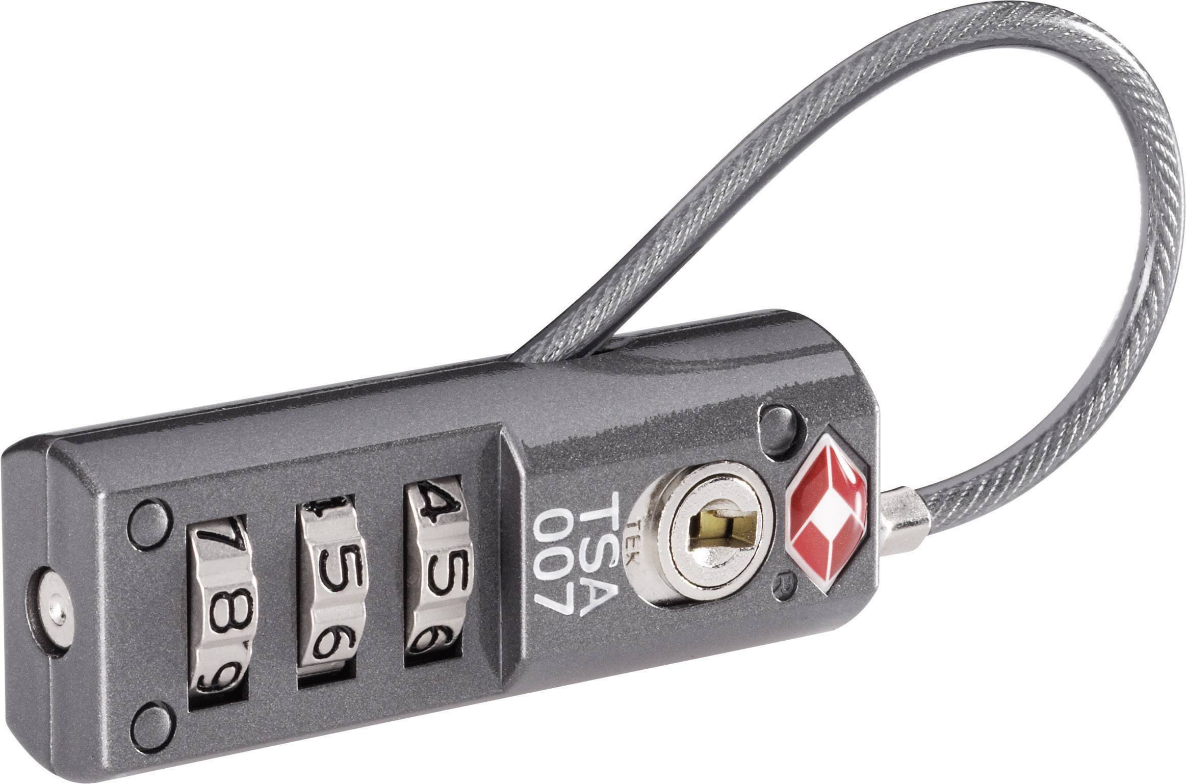 Lucchetto Bici A Combinazione 4 Cifre - Portatile, Cavo Acciaio, Blu - Foto 5