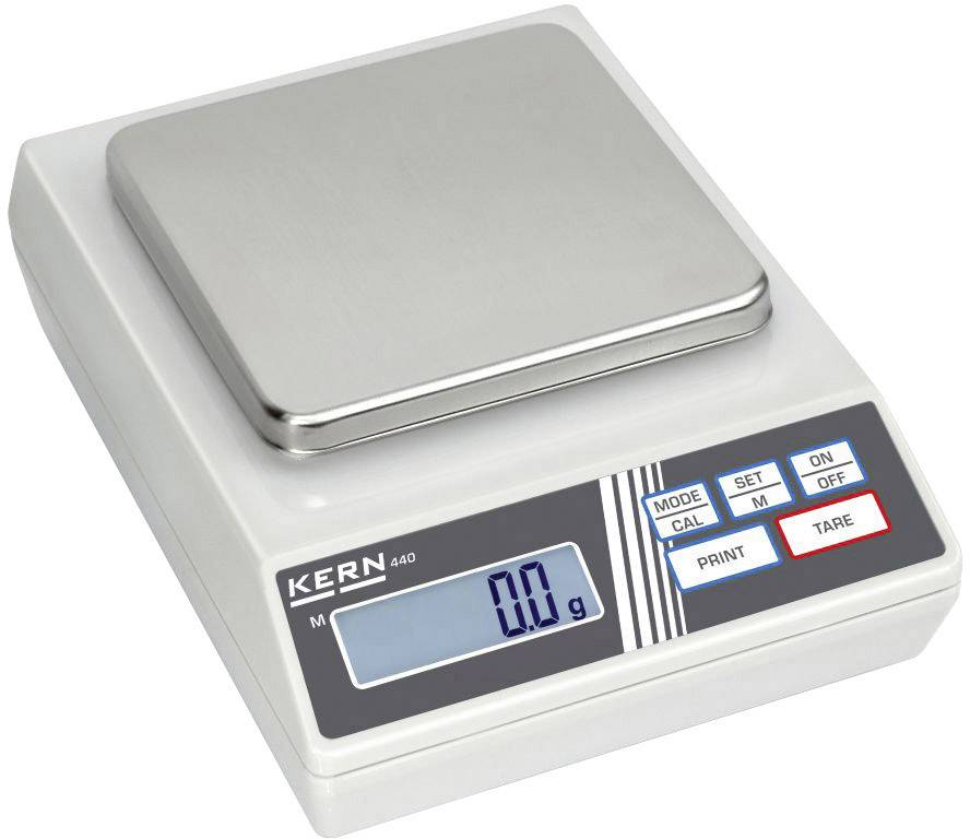 Acquista Kern 440-47N+C Bilancia di precisione Calibrato (DAkkS) Portata max.  2 kg Risoluzione 0.1 g rete elettrica, a batteria, da Conrad