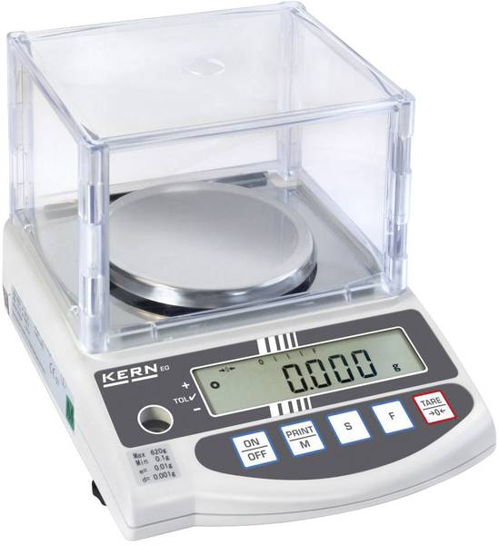 Bilancia Di Precisione KERN PCD 6K-4 | Portata 6000g | Leggibilità 0,1g | Piattaforma Separata - Foto 10