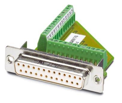 'Connettore per connessioni di cavi, mostra numerose posizioni per connessioni elettriche.'