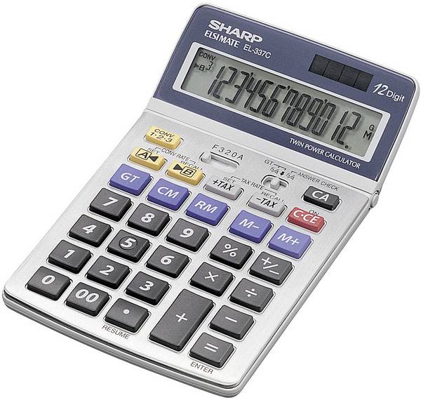 Sharp EL-337C calcolatrice