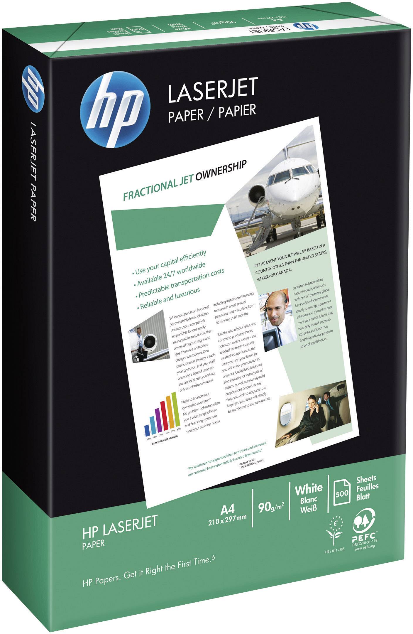 Carta per stampante laser HP Laserjet Paper CHP310 DIN A4 90 gm² 500