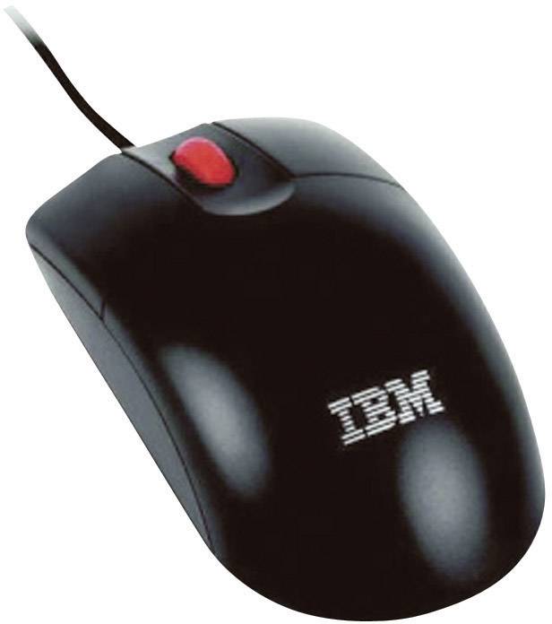 Lenovo USB Optical Wheel Maus Mouse USB Ottico Nero 3 Tasti 800 dpi Tasti del mouse-2