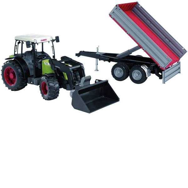 Veicoli agricoli - bruder Claas Nectis 267F+Frontlader+Anhänger - Veicoli agricoli - bruder Claas Nectis 267F+Frontlader+Anhänger -