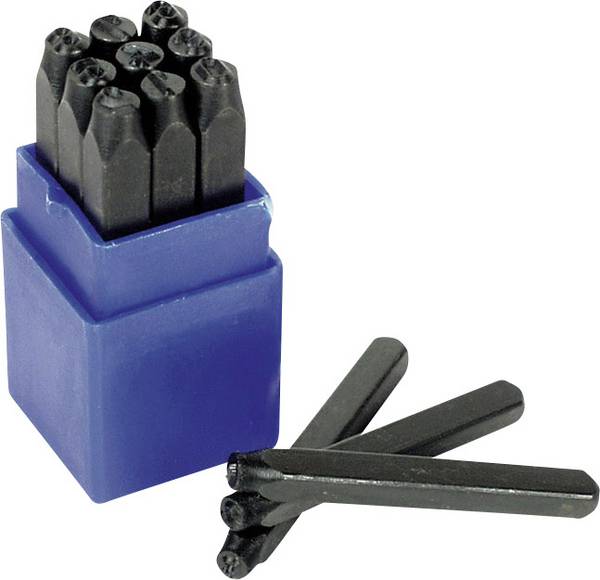 Brüder Mannesmann M  245-06 9 parti KIT lettere Altezza lettere: 6 mm
