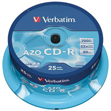 Verbatim 43352 CD-R vergine 700 MB 25 pz. Torre-1