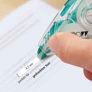 Tombow Correttore a roller MONO YXE4 4.2 mm Bianco 16 m 1 pz.-1