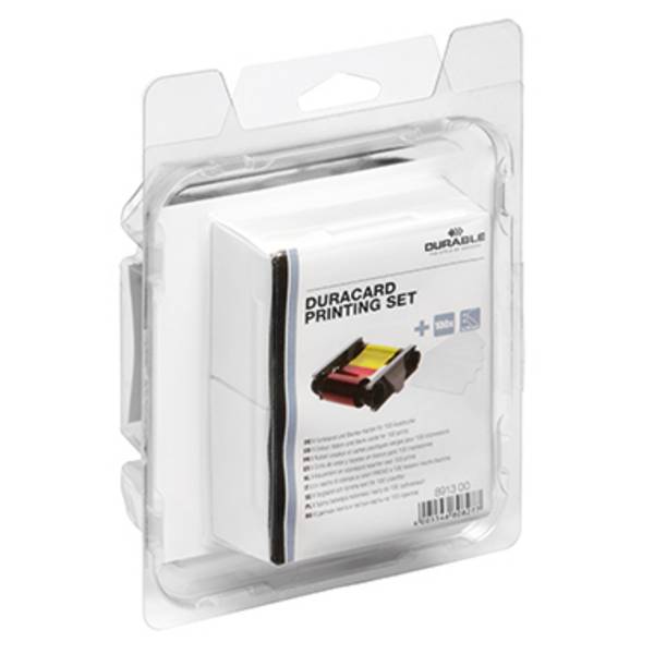 Durable DURACARD PRINTING SET - YMCKO - Farbband / Kartensatz