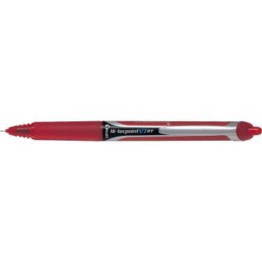 Penna Roller Hi-Techpoint V7 Pilot - a Scatto - 0,7 mm - 006787 (Rosso)