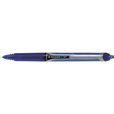 Penna Roller Hi-Techpoint V7 Pilot - a Scatto - 0,7 mm - 006786 (Blu)-0