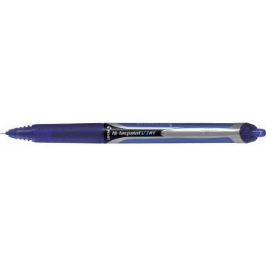 Penna Roller Hi-Techpoint V7 Pilot - a Scatto - 0,7 mm - 006786 (Blu)