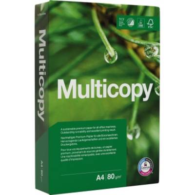 MultiCopy 88046505 88046519  Carta universale per stampanti DIN A4 80 g/m² 500 Foglio Bianco