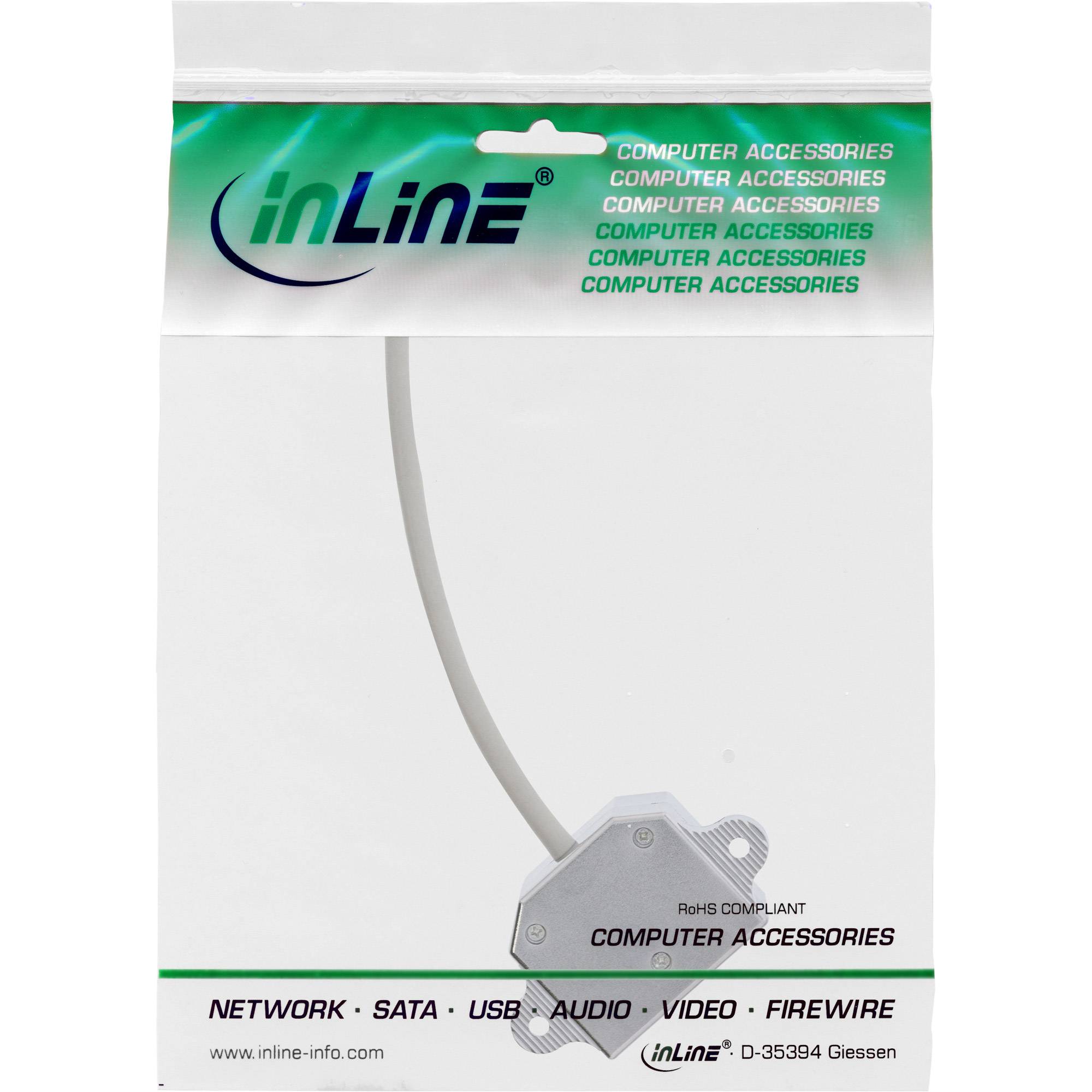 Duplicatore di porte ISDN - 1x spina RJ45 su 2x prese RJ45 - con cavo-2