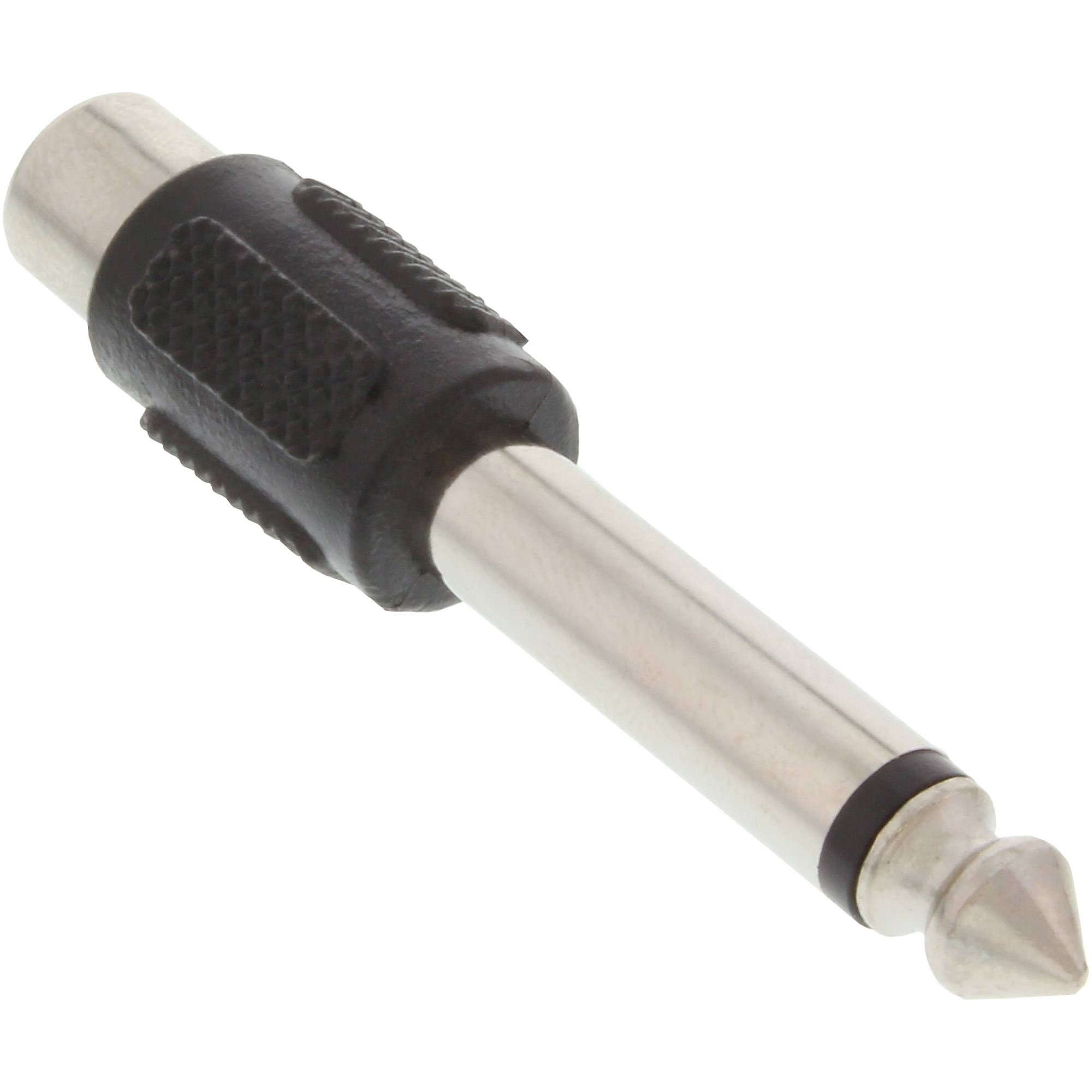 Adattatore Audio, 6,3mm Jack maschio a RCA femmina, Mono, accoppiatore-1