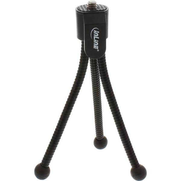 InLine Treppiedi Mini125cm gambe flessibili nero