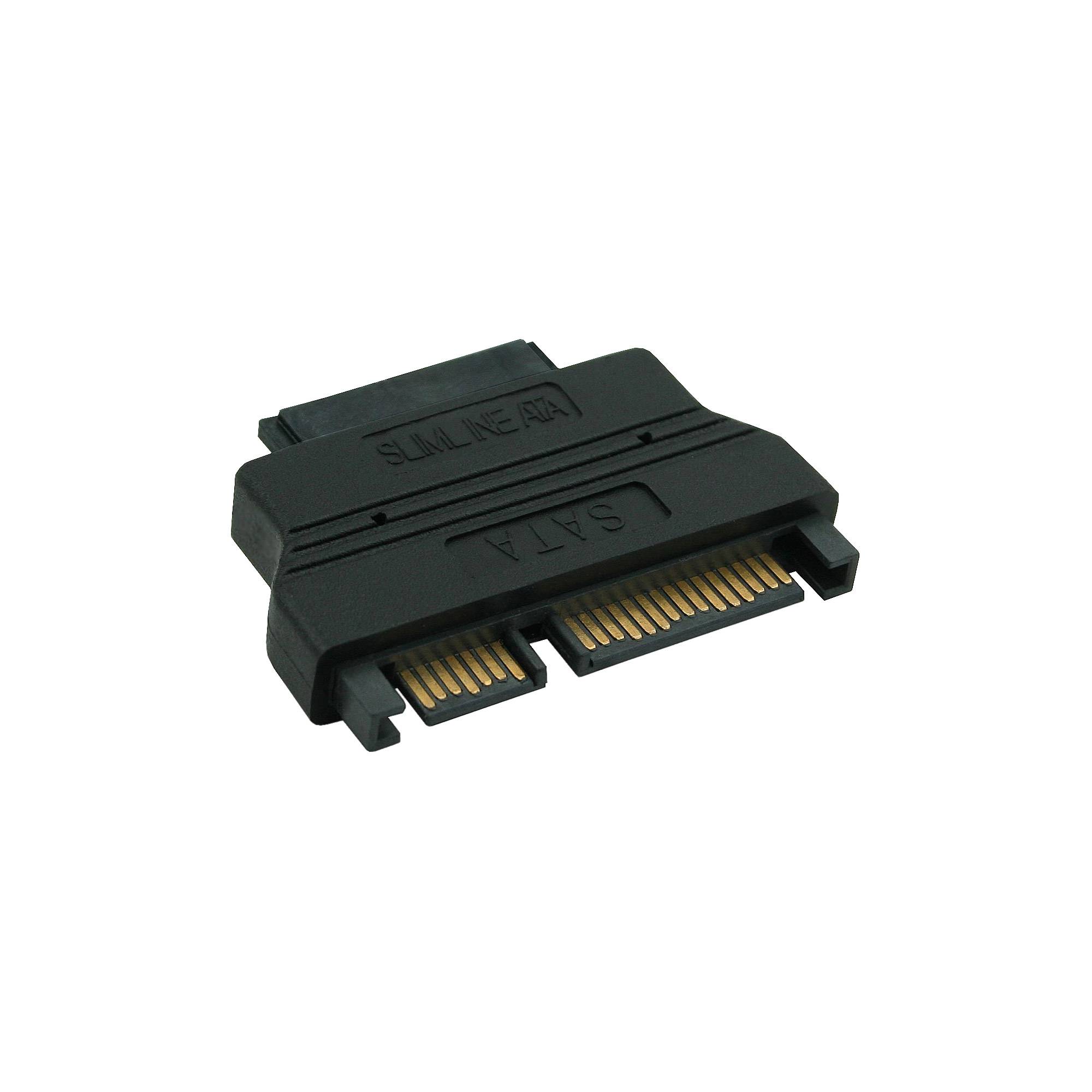 Inline SATA Adapter für 7+15 auf 7+6 Slimline (29611)-0