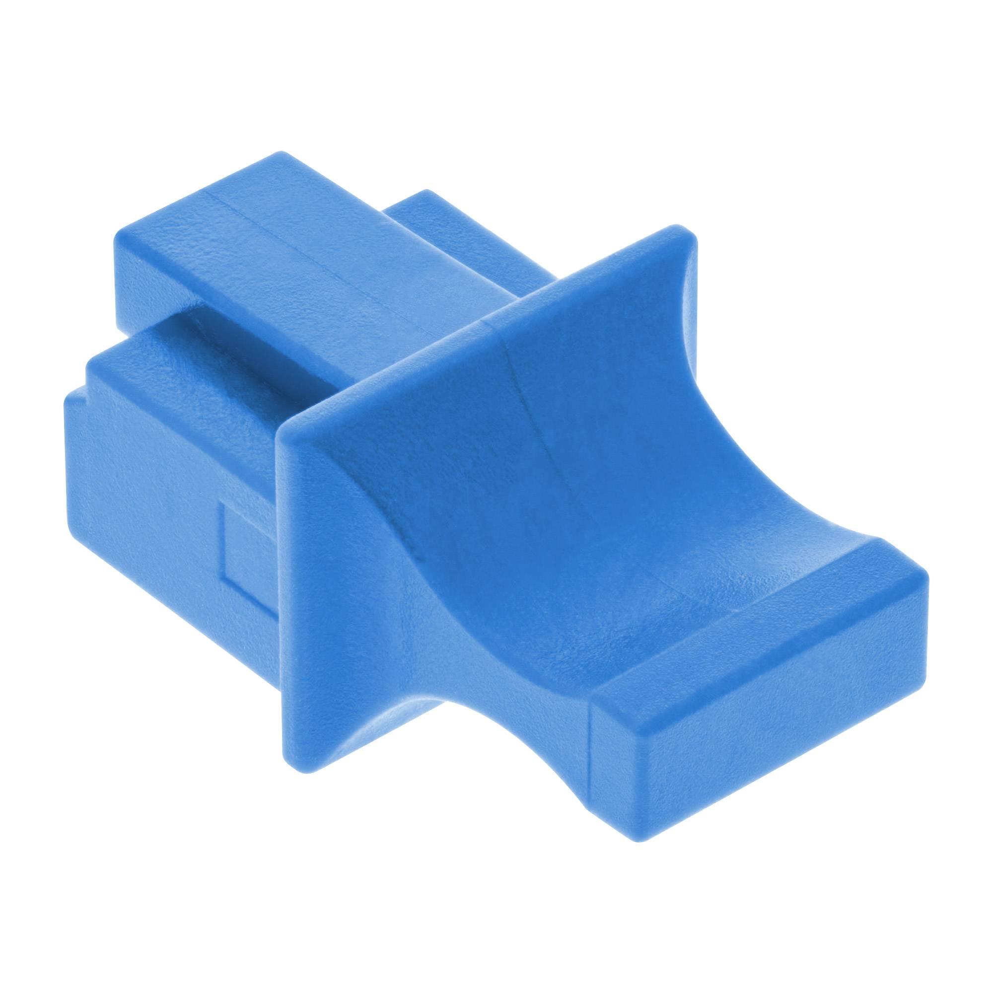 INLINE - Protezione antipolvere per presa RJ-45 - Blu (confezione da 10)-2