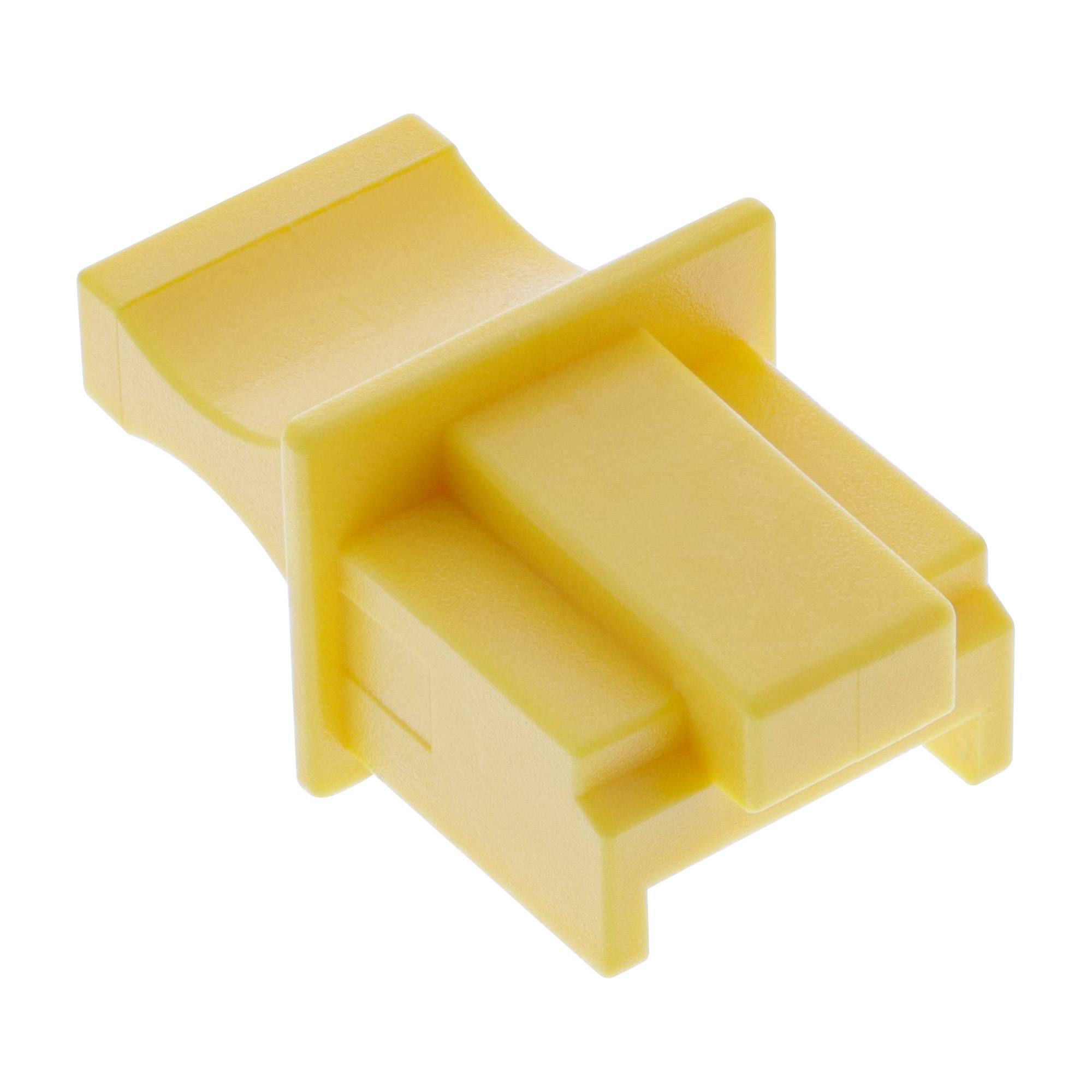 INLINE - Protezione antipolvere per presa RJ-45 - Giallo (confezione da 10)-1