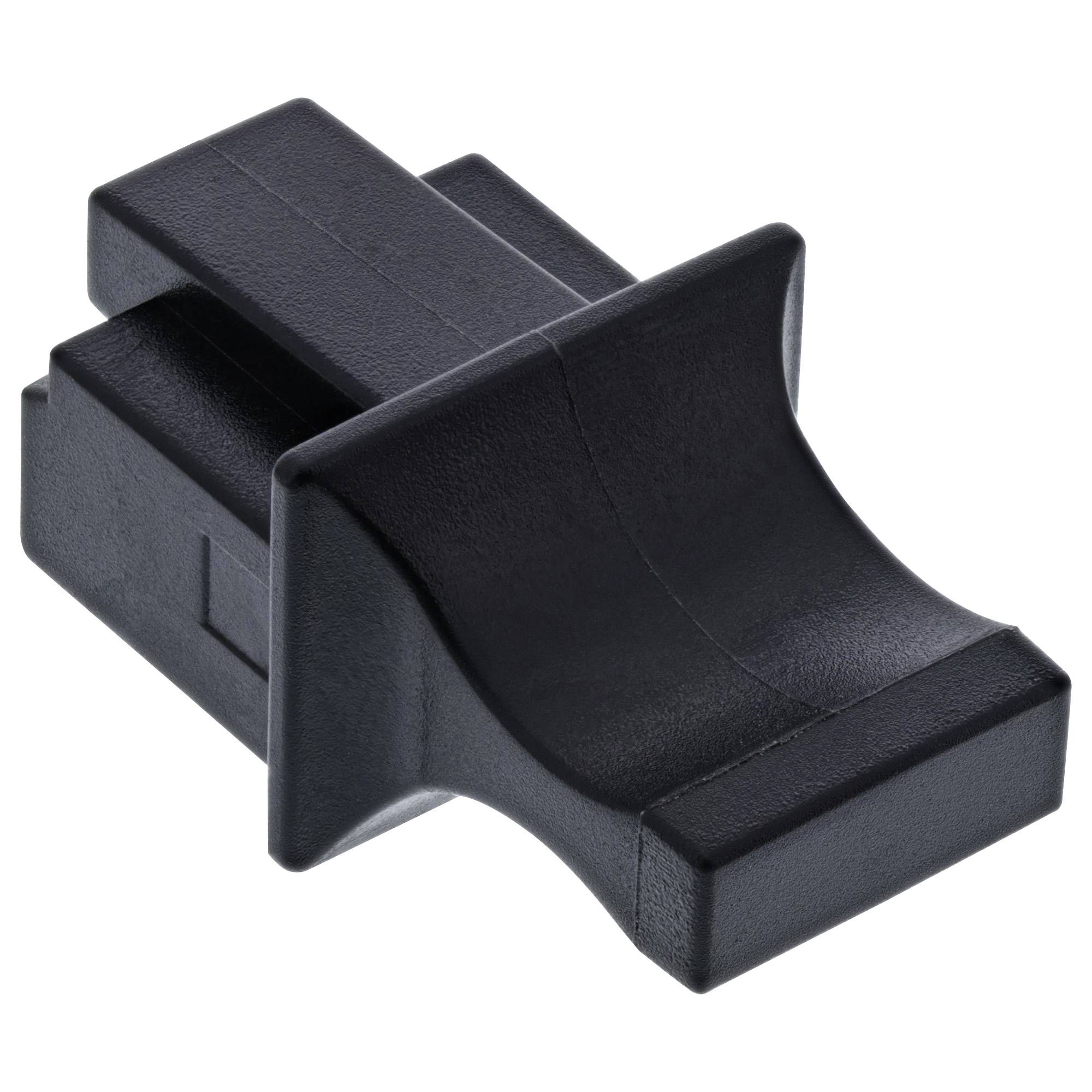 INLINE - Protezione antipolvere per presa RJ-45 - Nera (confezione da 10)-2